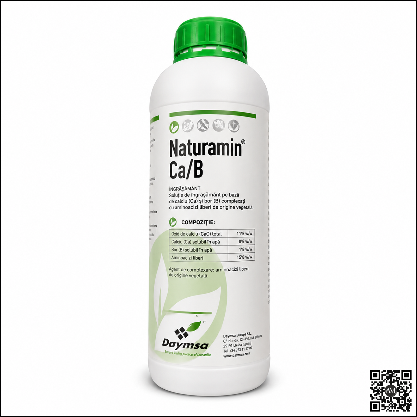 Biostimulatori - Naturamin Ca/B (aminoacizi liberi cu calciu și bor) - Biostimulator