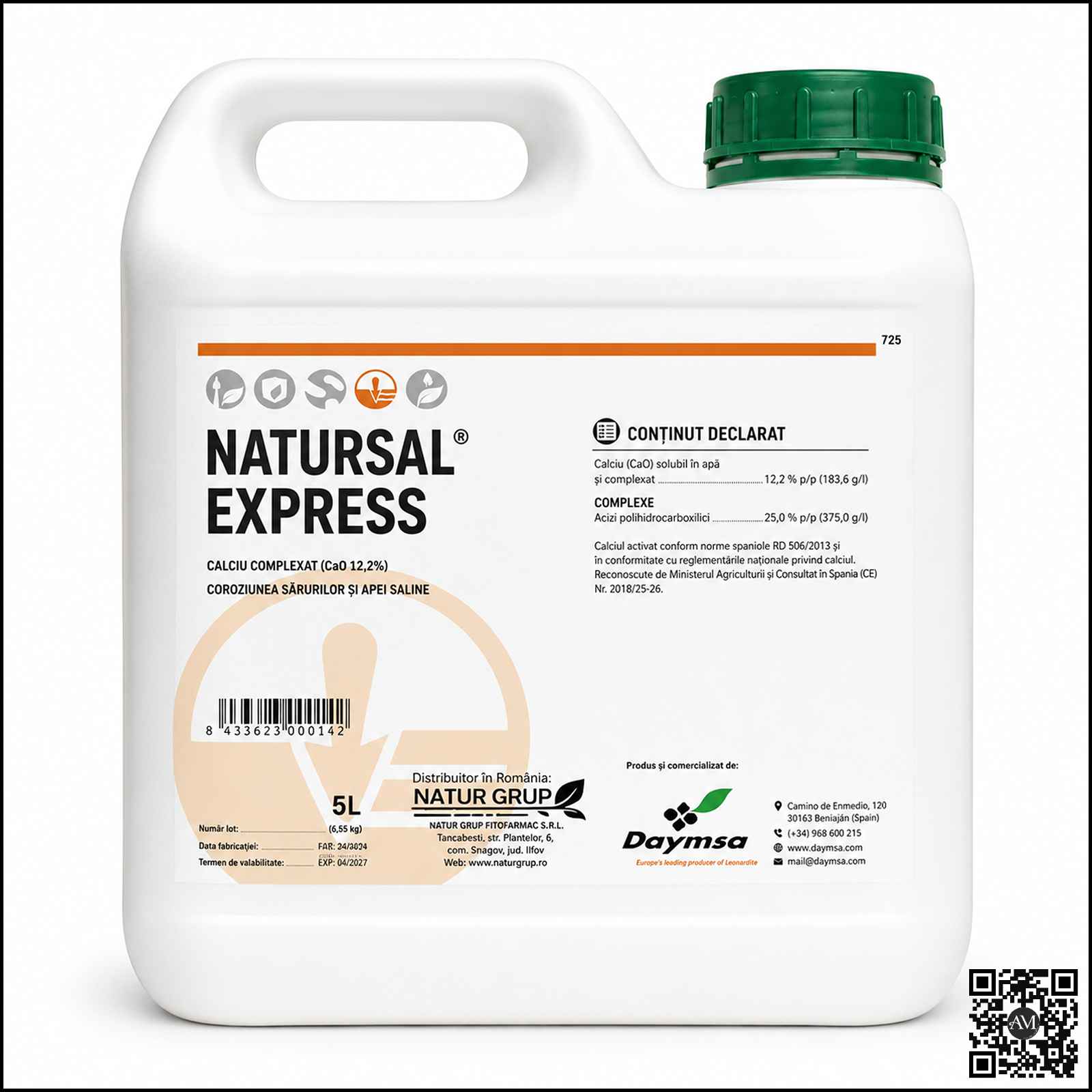 Amelioratori de sol - Natursal Express (corector pentru soluri saline) - Amendament sol