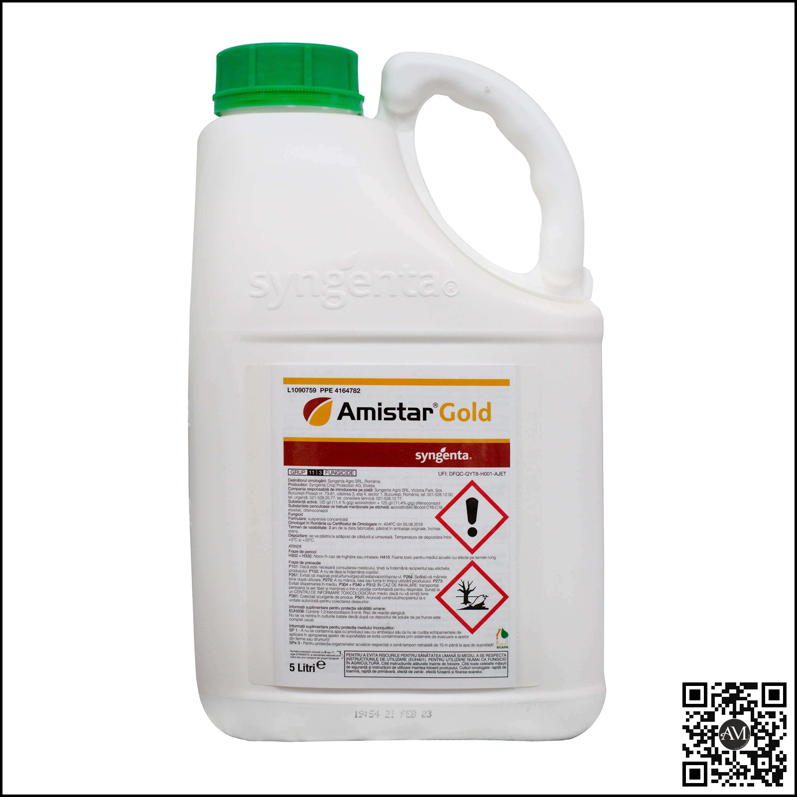Fungicid cu acțiune sistemică AMISTAR GOLD 5 L