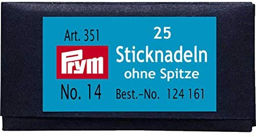 Ace de brodat, set (25 ace), varf bont, Nr. 14, dimensiuni 1,90 x 60 mm, Prym, 124161 [2]