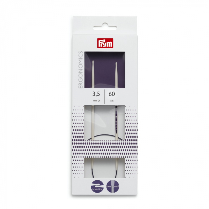Andrele circulare, de 3.5 mm, lungime 60 cm, Prym ergonomics 215603 [1]
