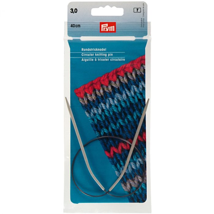 Andrele circulare din aluminiu de 3 mm, lungime 40 cm Prym, 211230 [2]