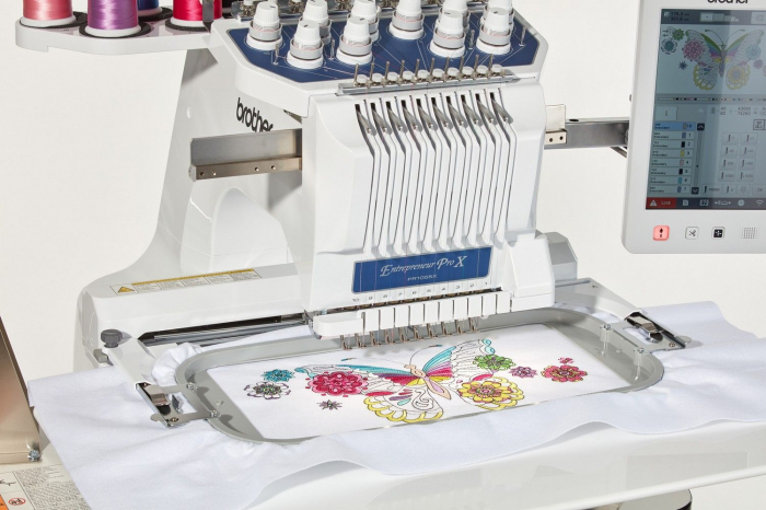 Brother Antreprenor PR1055X, masina brodat semi-industriala, 10 ace, 10 culori [6]