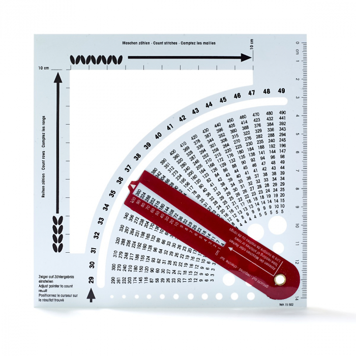 Calculator de ochiuri ≈üi randuri pentru tricotat, crosetat, Prym, 611735 [2]