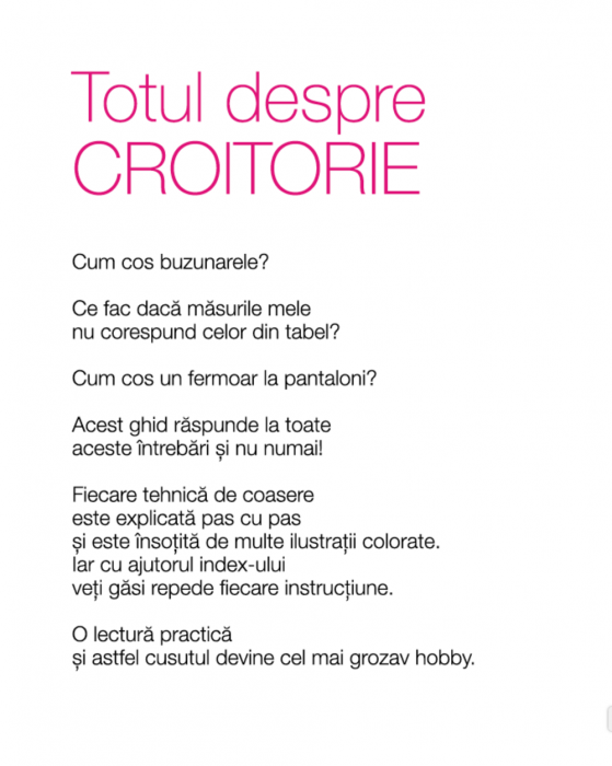 Carte Burda Style Totul Despre Croitorie [3]