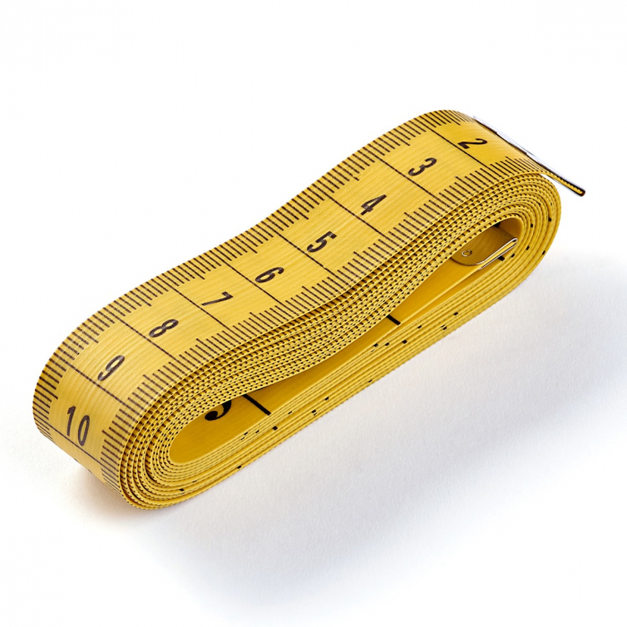 Centimetru de croitorie, din fibra de sticla, lungime 254 cm/100 inch, Profi Prym 282675 [2]
