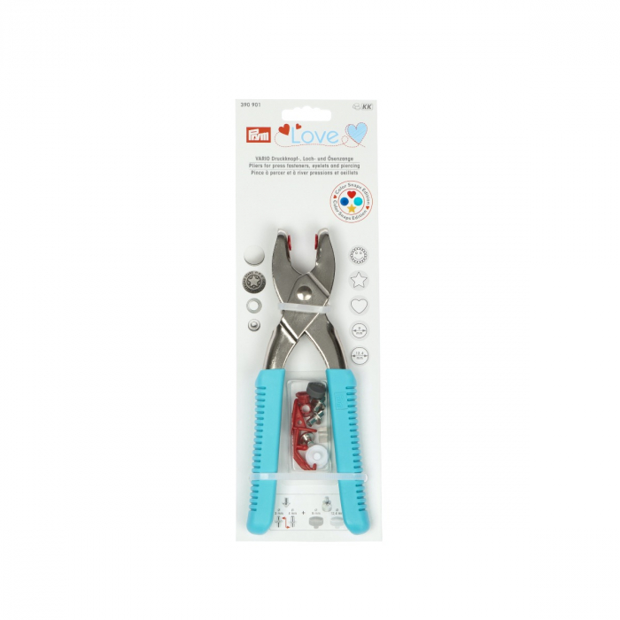 Cleste de montat capse de diametru 0.9 si 12,4 mm, Prym love, Prym, 390901 [2]