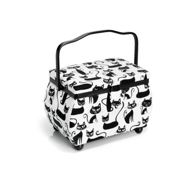 Cos de depozitare accesorii de croitorie, 30x20.5x19cm, Design M Cats, Prym [2]