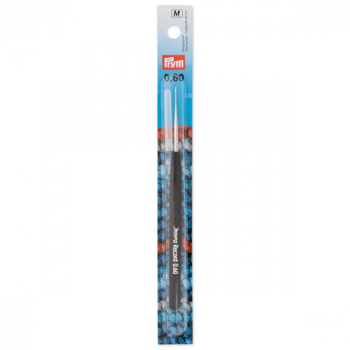 Croseta cu maner de silicon, 0.6 mm, lungime 12,5 cm, Prym 175625 [2]
