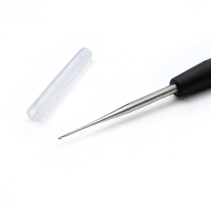 Croseta cu maner de silicon, 0.6 mm, lungime 12,5 cm, Prym 175625 [3]