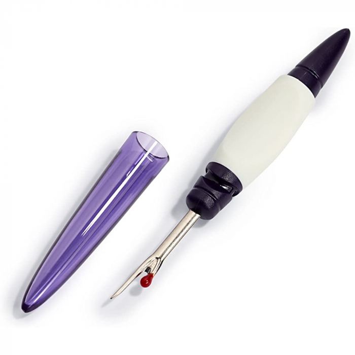 Cutter, ripper pentru ate si butoniere, cu snur, 13.5 cm lungime, Prym Ergonomics, albastru, 610930 [1]