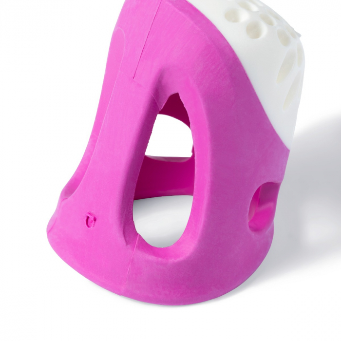 Degetar croitorie, marimea M, roz cu alb, Prym Ergonomics, 431141 [2]