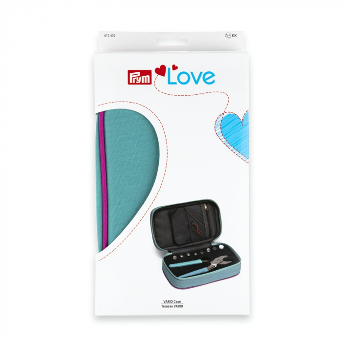 Geanta depozitare cleste, capse, accesorii Vario, turcoaz PRYM Love 612409 [1]