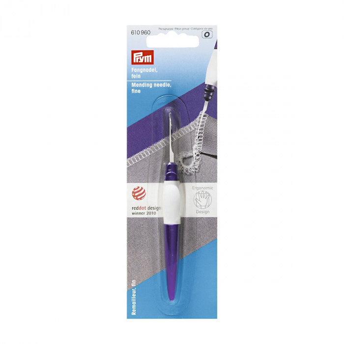 Iglita, Dispozitiv cu carlig pentru repararea ochiurilor textile pierdute, Prym, 610960 [2]