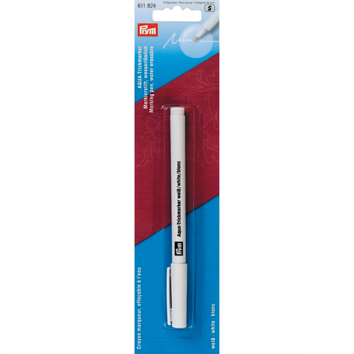 Marker textile evanscent culoare alb, Aqua trick, 611824 [2]