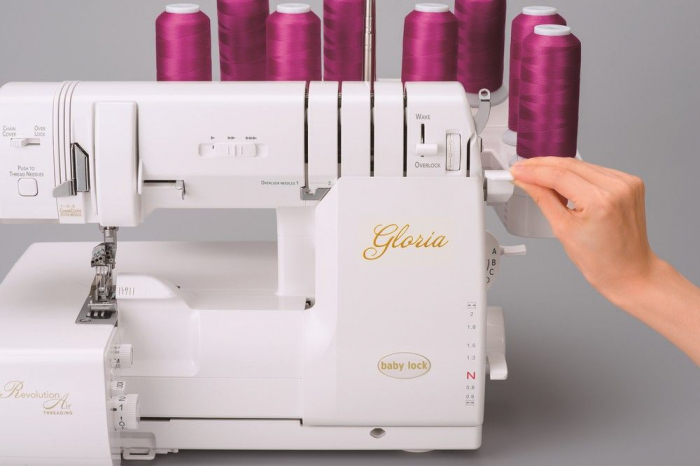 Masina de Surfilat si Acoperire Baby Lock Gloria, sistem RevolutionAir infilare, 85 cusaturi [13]