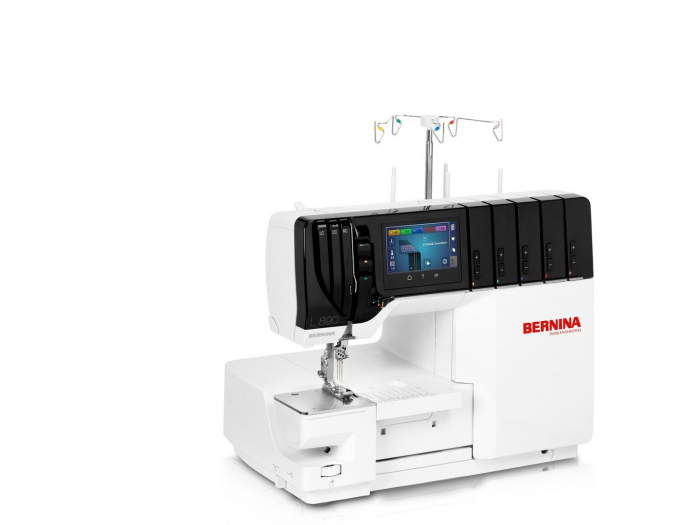 Masina de Surfilat si Acoperire Bernina L890, infilare automata [31]