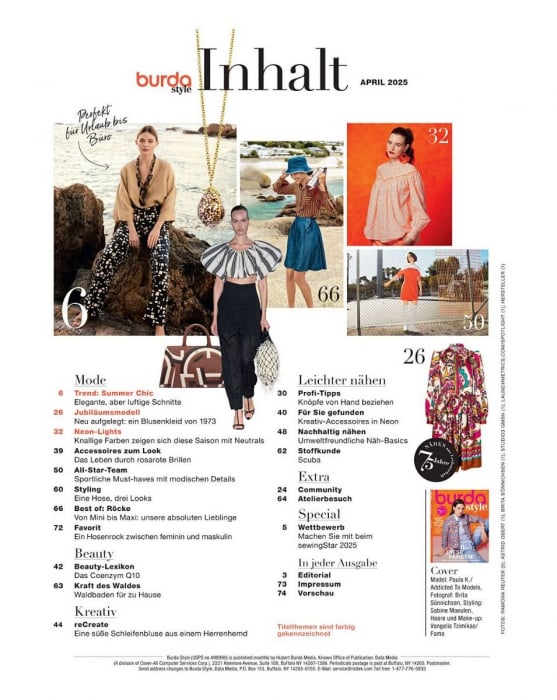 Revista Burda Style 04/2025, Aprilie 2025 [4]