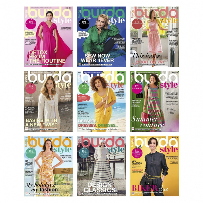 Revista Burda Style colectie 9 luni de stil 2023, Ianuarie-Septembrie 2023 [1]
