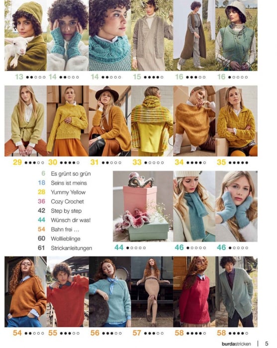 Revista Burda Style tricotaje nr. 4/2024 editata in limba germana [2]