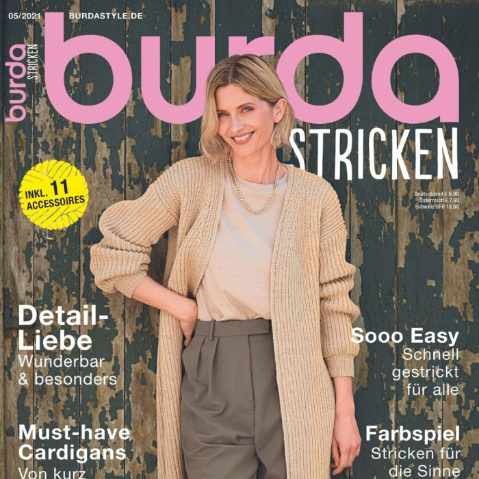 Revista Burda Style Tricotaje nr.5/2021 editata in limba germana [1]