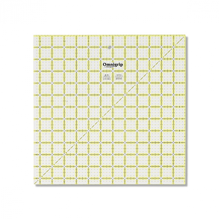 Rigla antiderapanta pentru croitorie, patchwork, design grafic, 12,5x12,5 inch, PRYM 610216 [2]