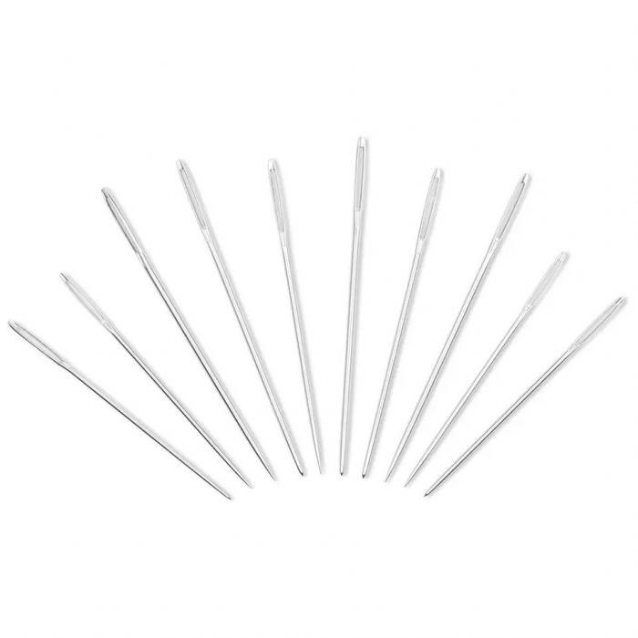 Set 10 ace de broderie de diverse lungimi cu carcasa compacta, Prym Love [2]