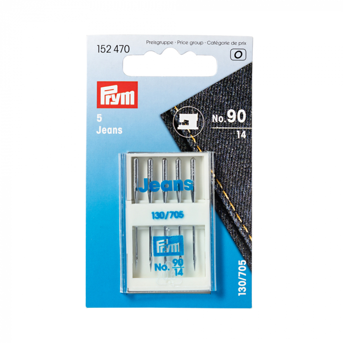 Set ace cusut jeans, Prym 90/14 (set 5 buc) [2]