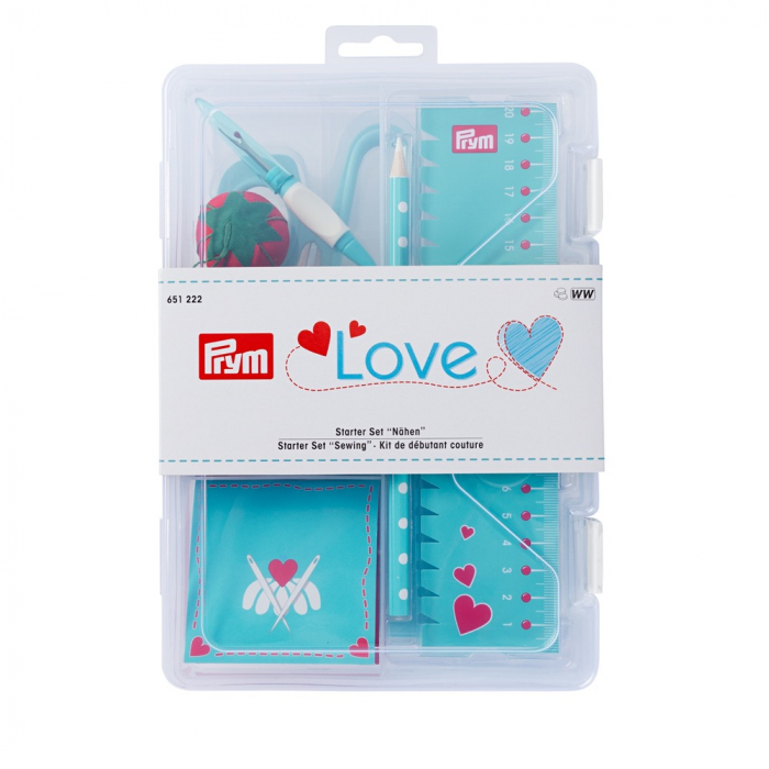Set de croitorie pentru cusut, ideal cadou, Prym Love Starter, turcoaz 651222 [1]