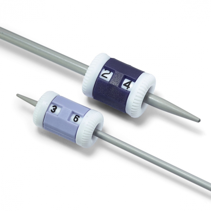 Set numarator de randuri pentru tricotat, 2 dimensiuni, Prym, 611869 [1]