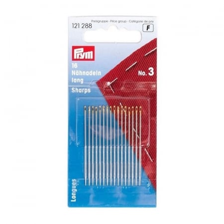 Ace de cusut - Ace de cusut manual Nr 3, set (16 ace), Prym,121288