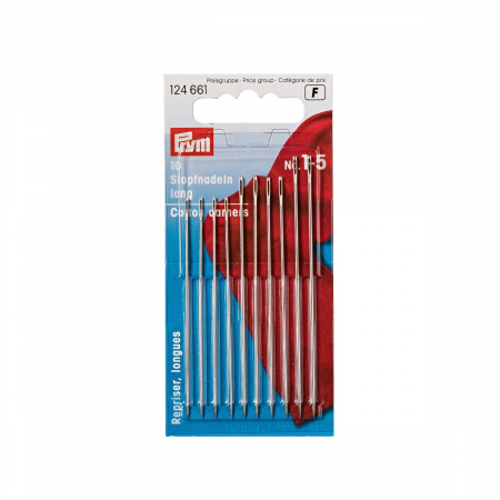 Ace de cusut - Ace de cusut manual, set (10 buc), Nr 1-5, Prym, 124661