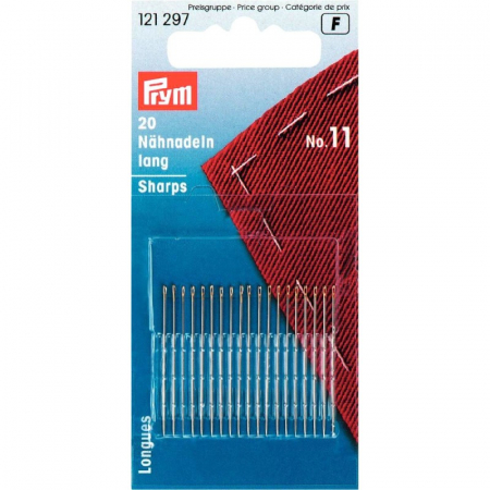 Ace de cusut - Ace de cusut, set (20 ace), Nr 11, lungime 32 mm, grosime 0.5 mm  PRYM, 121297