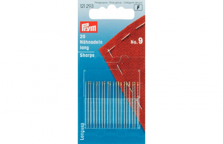 Ace de cusut - Ace de cusut, set (20 ace) Nr. 9, dimensiuni 0.60 x 34 mm, Prym, 121293