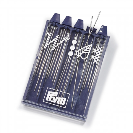 Ace fine pentru broderii si cusut margele, 25 ace, 5 modele, Prym, 125110 [1]