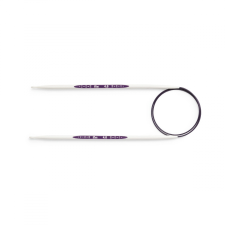 Andrele si crosete - Andrele circulare, de 4 mm, lungime 80 cm, Prym Ergonomics 215804