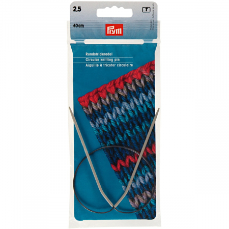 Accesorii si Consumabile - Andrele circulare din aluminiu de 2,5 mm, lungime 40 cm Prym, 211215