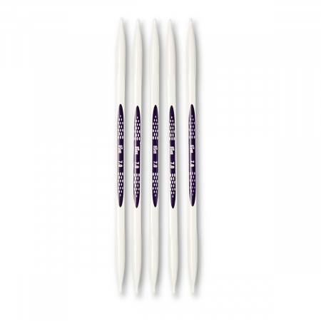 Andrele si crosete - Andrele duble pentru sosete/manusi, de 7 mm, lungime 20 cm, 5 buc, Prym Ergonomics 194209