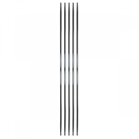 Andrele si crosete - Andrele duble, tricotat circular, fibra de carbon, de 3 mm, lungime 20 cm, 5 buc, Prym Carbon Technology 194222