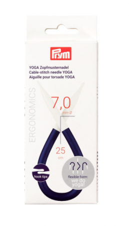 Andrele si crosete - Andrele Yoga flexibile, 7 mm, lungime 25 mm, Prym