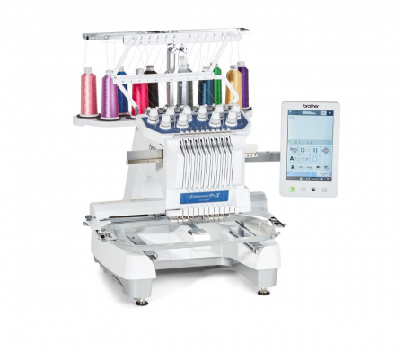 Brother Antreprenor PR1055X, masina brodat semi-industriala, 10 ace, 10 culori [2]