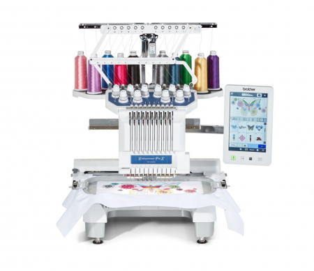 Cusut si Brodat - Brother Antreprenor PR1055X, masina brodat semi-industriala, 10 ace, 10 culori