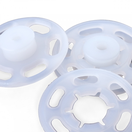 Capse de cusut, din plastic transparent, diametru 7 mm, Prym, 347155 [1]