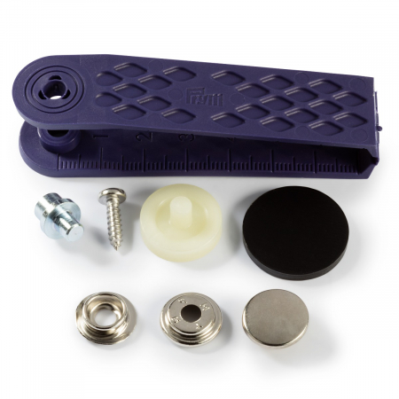 Capse nasturi fermoare - Capse de fixare metalice , diam 15mm, Prym, 390211