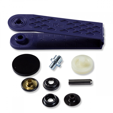 Capse metalice Sport &Camping, 15 mm (finisaj negru oxidat) Prym, 390200 [1]