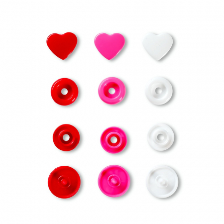 Capse plastic/30 buc/ 12.4 mm/ cod 393031, colectia Prym love [1]