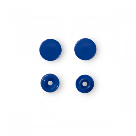 Capse nasturi fermoare - capse plastic (30 perechi) de 12,4 mm albastru regal Prym