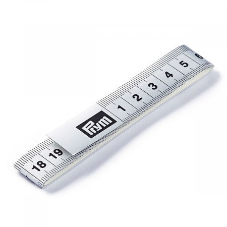 Centimetru croitorie autoadeziv, finisaj argintiu ,150 cm Prym, 282690 [1]