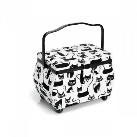 Cos de depozitare accesorii de croitorie, 30x20.5x19cm, Design M Cats, Prym [1]