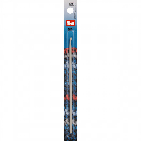 Andrele si crosete - Croseta aluminiu pentru lana de 4 mm, lungime 15 fara maner, Prym, 195139